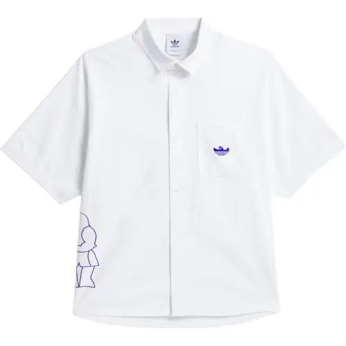 Adidas Originals Shmoofoil Fighter Button Up Shirt Gender Neutral