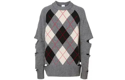 Burberry Sweater Unisex Heather Gray