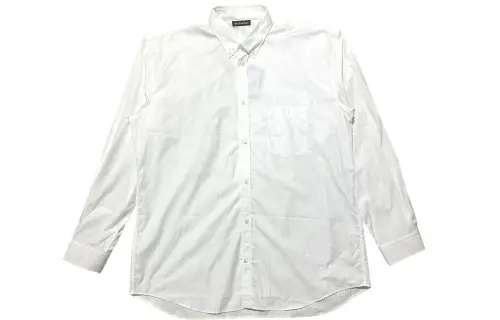 Balenciaga Shirt Loose Fit Men's White