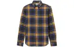 Timberland Shirts Men's Blue Pointed Collar Moderate Other