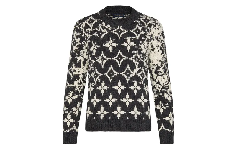 Louis Vuitton 2010s Monogram sweater