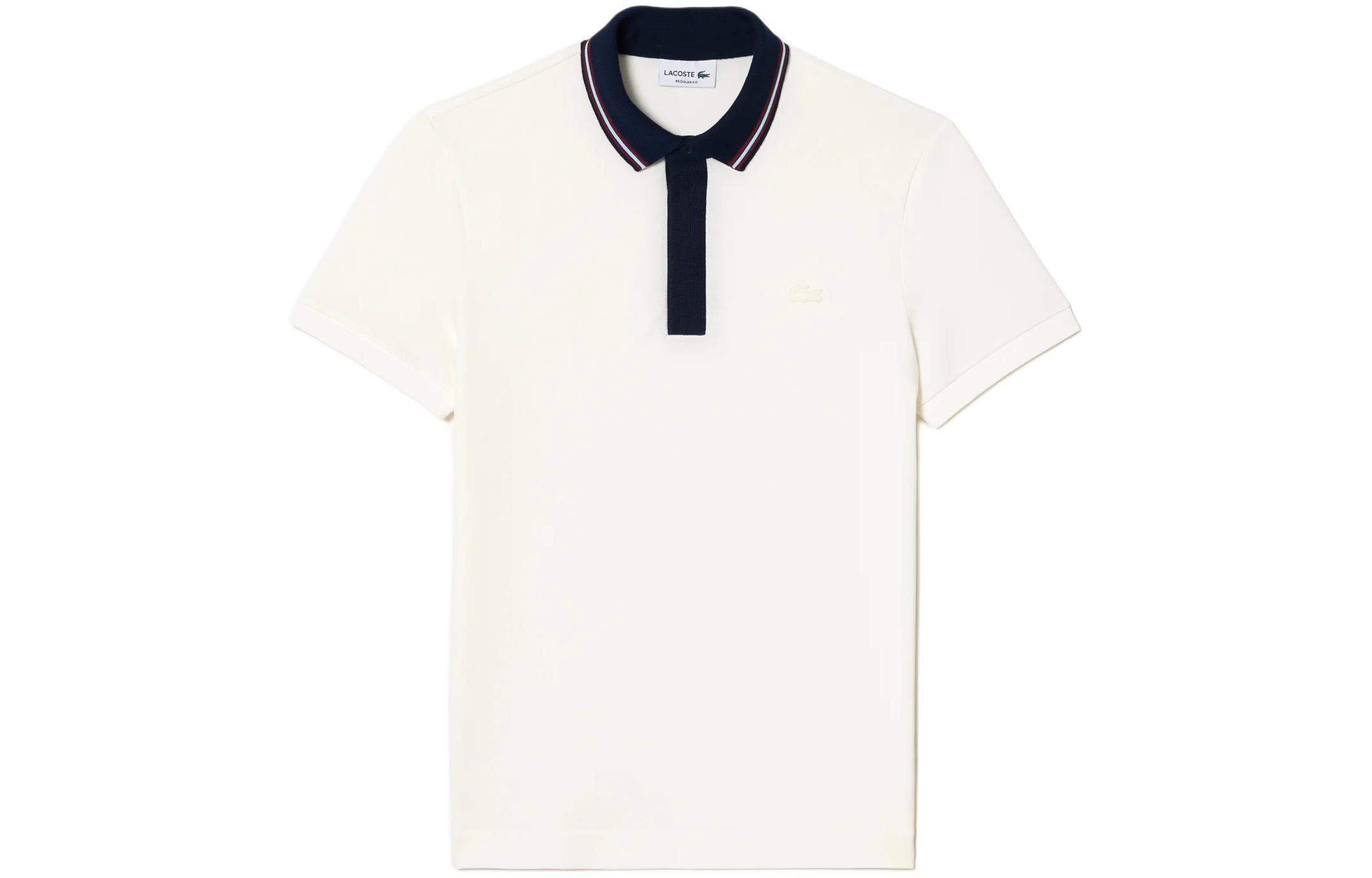 LACOSTE Polo Shirts Men's White