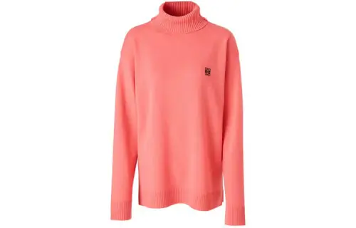 LOEWE Sweaters Men's Pink Turtleneck Moderate Other
