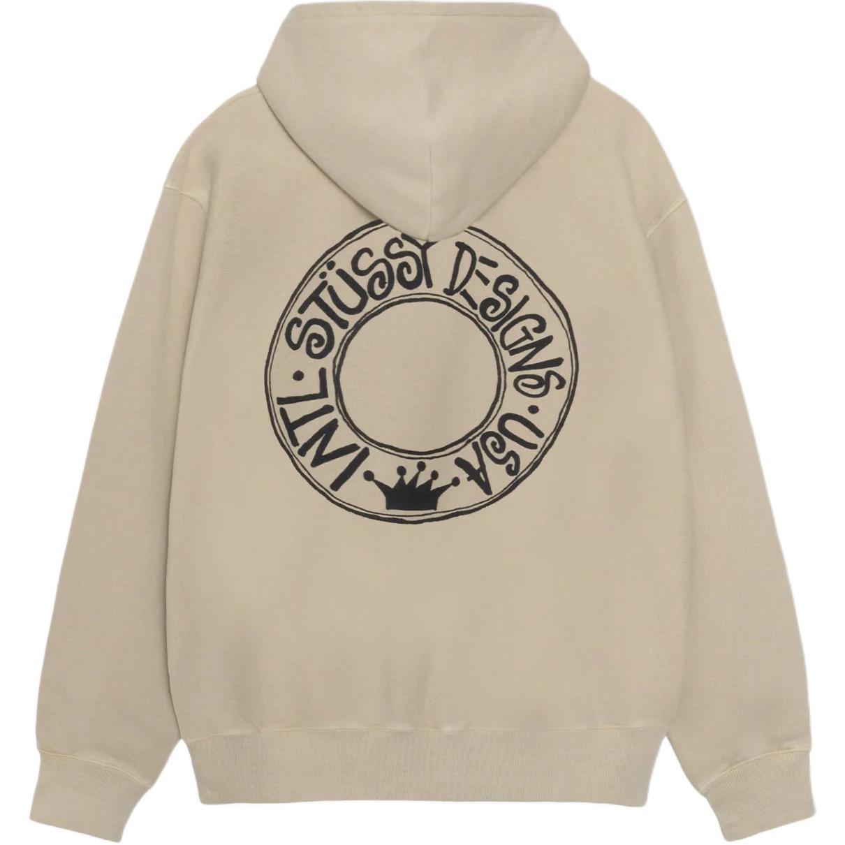 Худи Stussy BUANA ZIP HOODIE PIGMENT DYED (разноцветное)