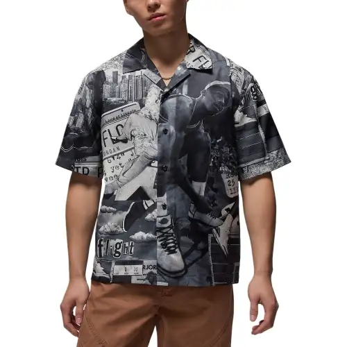Jordan ESSENTIALS Shirt Men's Sail White/Black