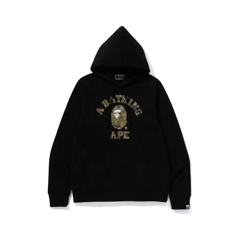 Bape Bitmap College Pullover Hoodie