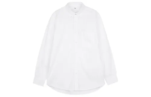 UNIQLO Shirts Unisex White Stand Collar Moderate Other