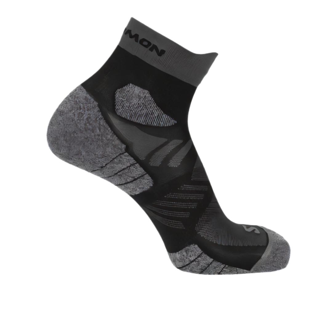 SALOMON Ankle Socks Unisex 2 Pack White Black