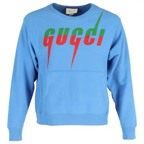 GUCCI FW21 Sweatshirt Men's Blue