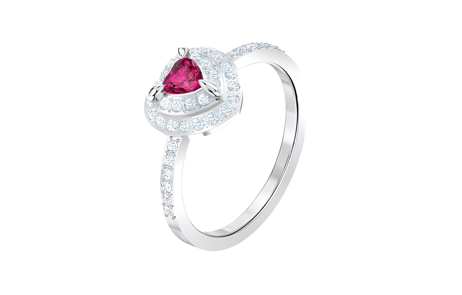Женское кольцо Swarovski One Ring (красное) — фото 2