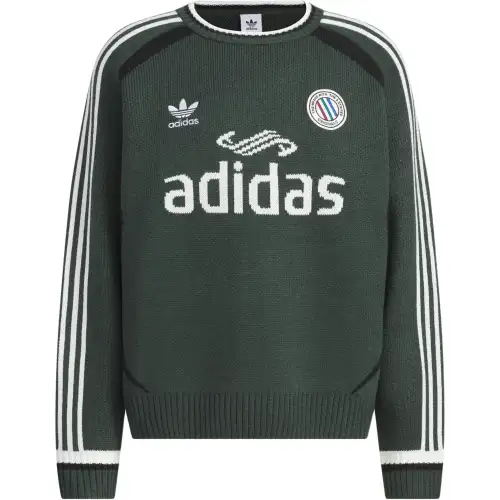 Adidas Striped Long sleeved Sweater