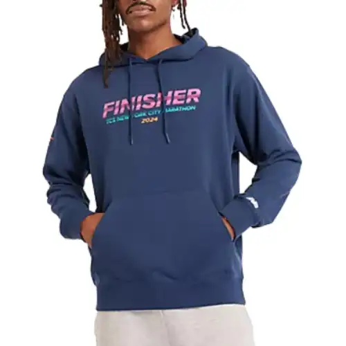 New Balance NYC MarathonFrench Terry FW24 Sweatshirt Men's Marine Blue