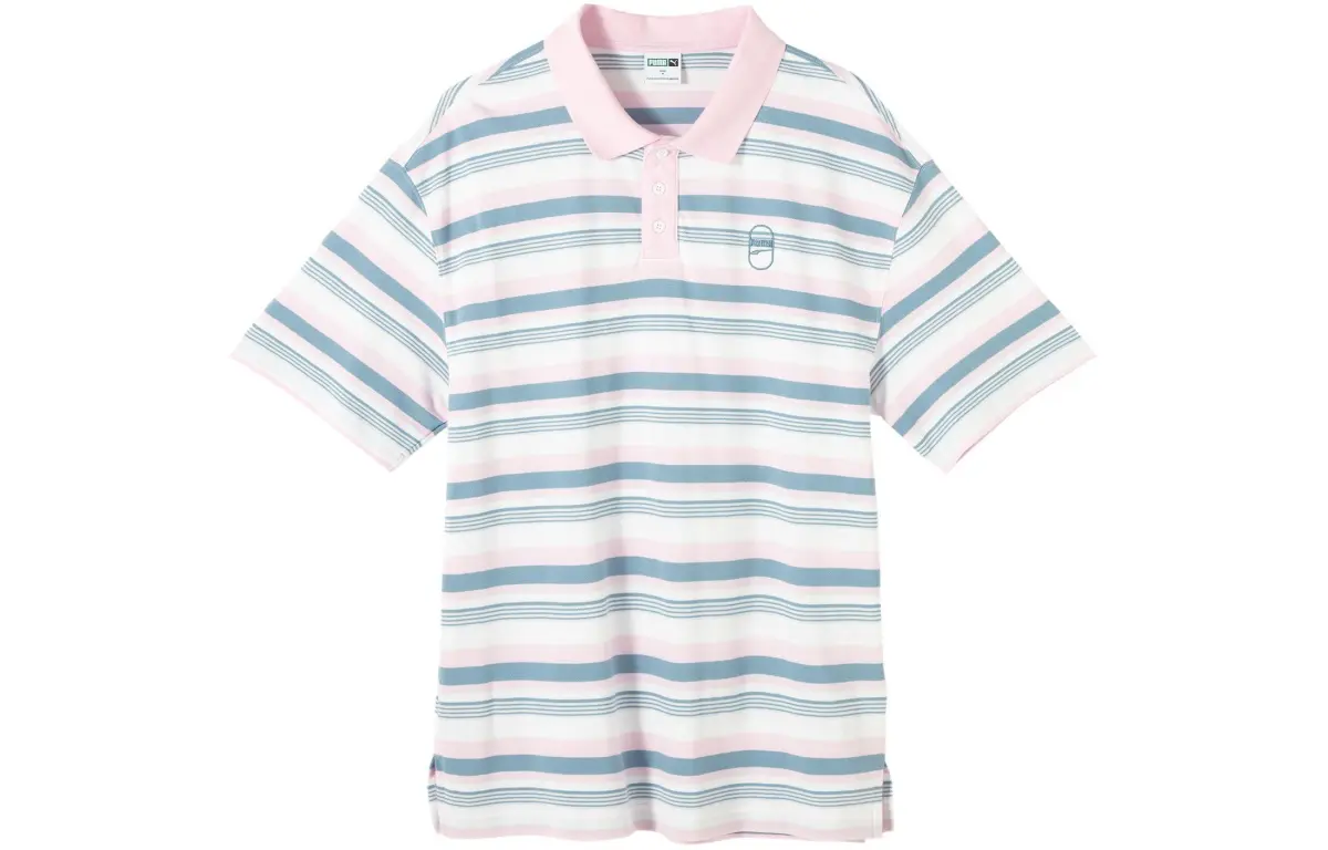 PUMA Downtown Polo Shirt Unisex Light Pink