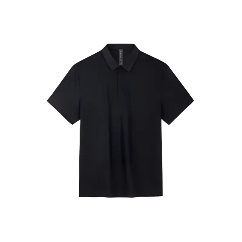 ANTA Polo Shirts Men's Black Lapel Moderate Other