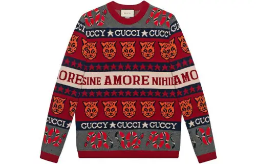 【Previous Season】Symbol jacquard jumper