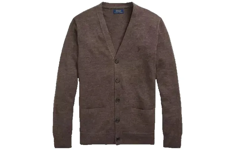 Polo Ralph Lauren Sweater Slim Fit Men's Brown