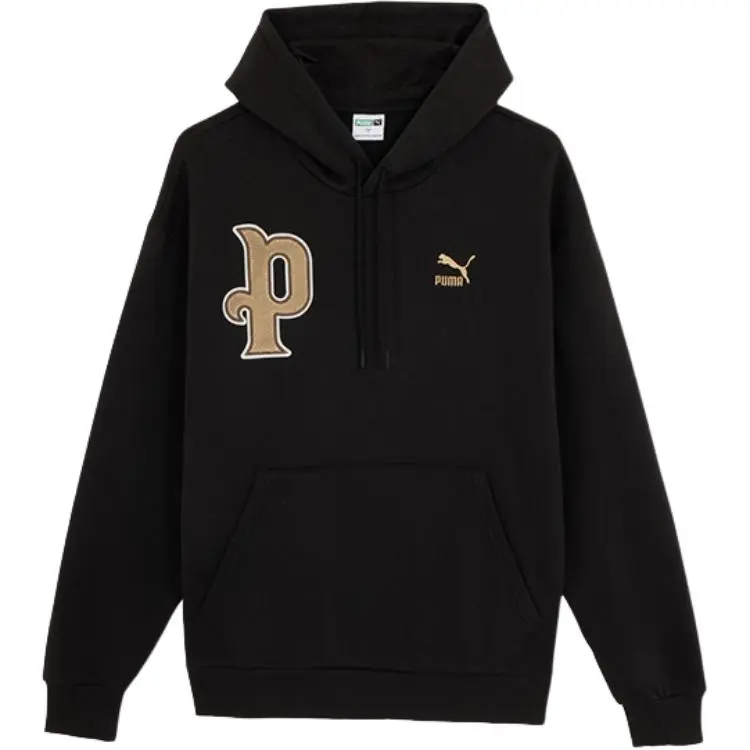 PUMA Sweatshirts Unisex Black Hooded Moderate