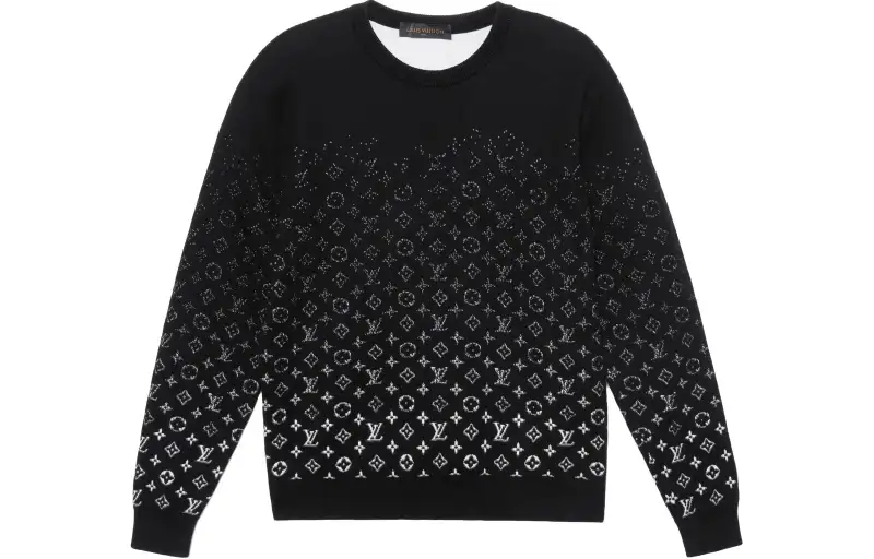 LOUIS VUITTON 1ABIYR Lvse Monogram Degrade Crewneck