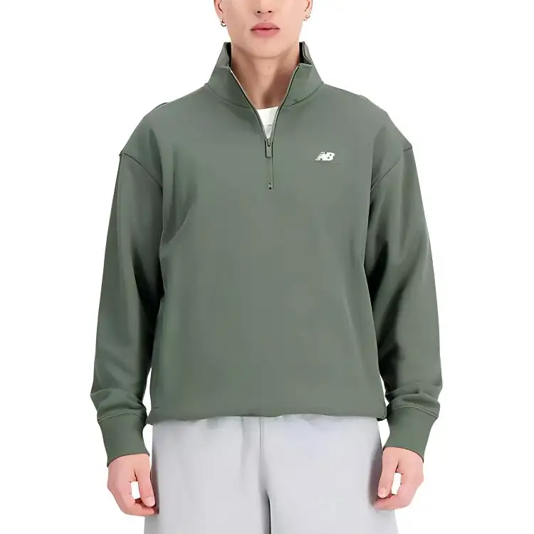 New Balance Athletics Remastered Sweatshirt Men's Dark Olive Green