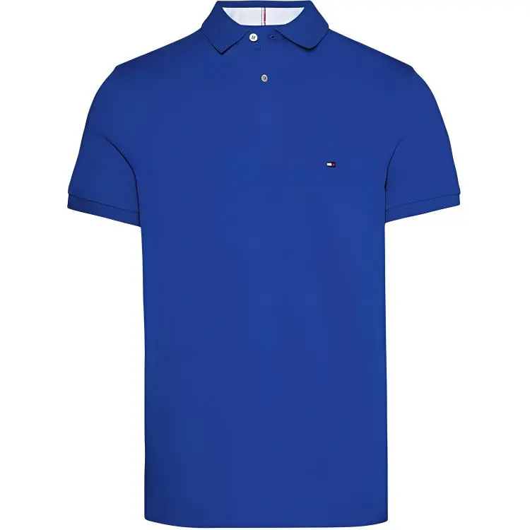 Tommy Hilfiger Polo Shirt Men's Royal Blue