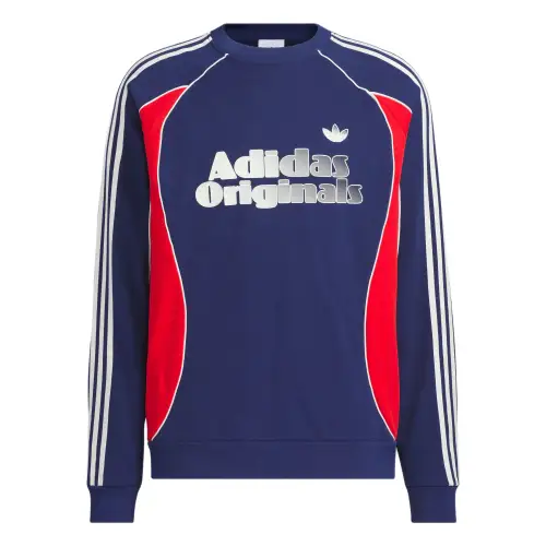 Adidas Originals RETRO REMIX CREW Sweatshirt Men's Dark Blue