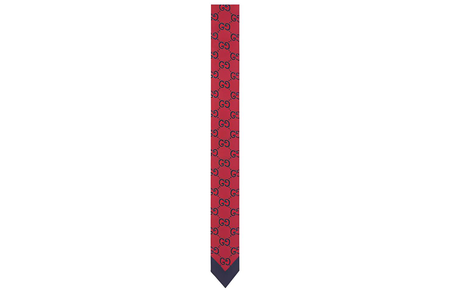 Мужской галстук Gucci (красный)