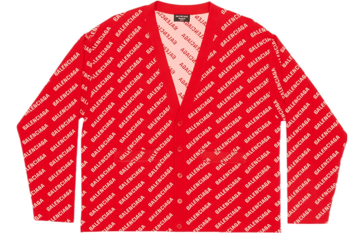 Balenciaga SS22 Sweater Men's Red