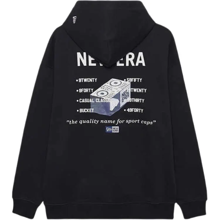 New Era FW24 Sweatshirt Unisex Black