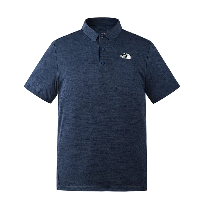 THE NORTH FACE Polo Shirt Men's Deep Sea Blue