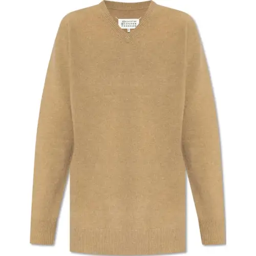 Maison Margiela Four Stitch Knitted Jumper