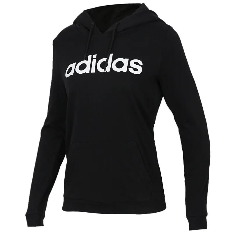 Adidas Sweatshirts Men's Black Hooded (Non-detachable) Thin