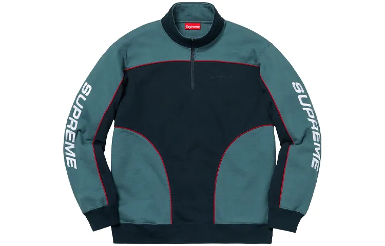 Supreme Speedway Half Zip Sweatshirt