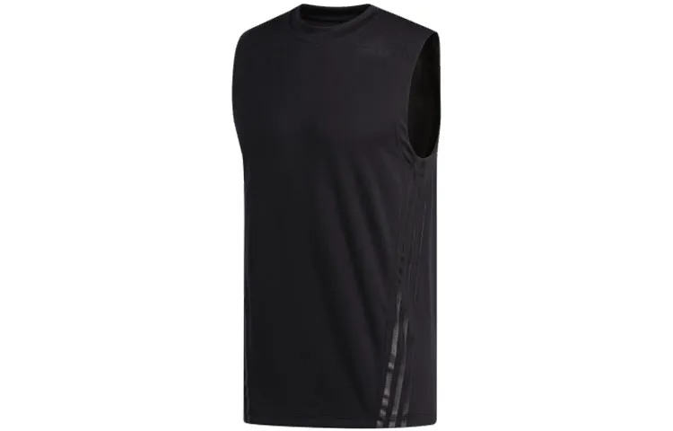 Adidas Tank Tops Men's Black Straight Fit