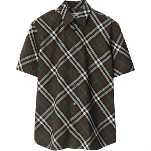 Burberry check-pattern shirt