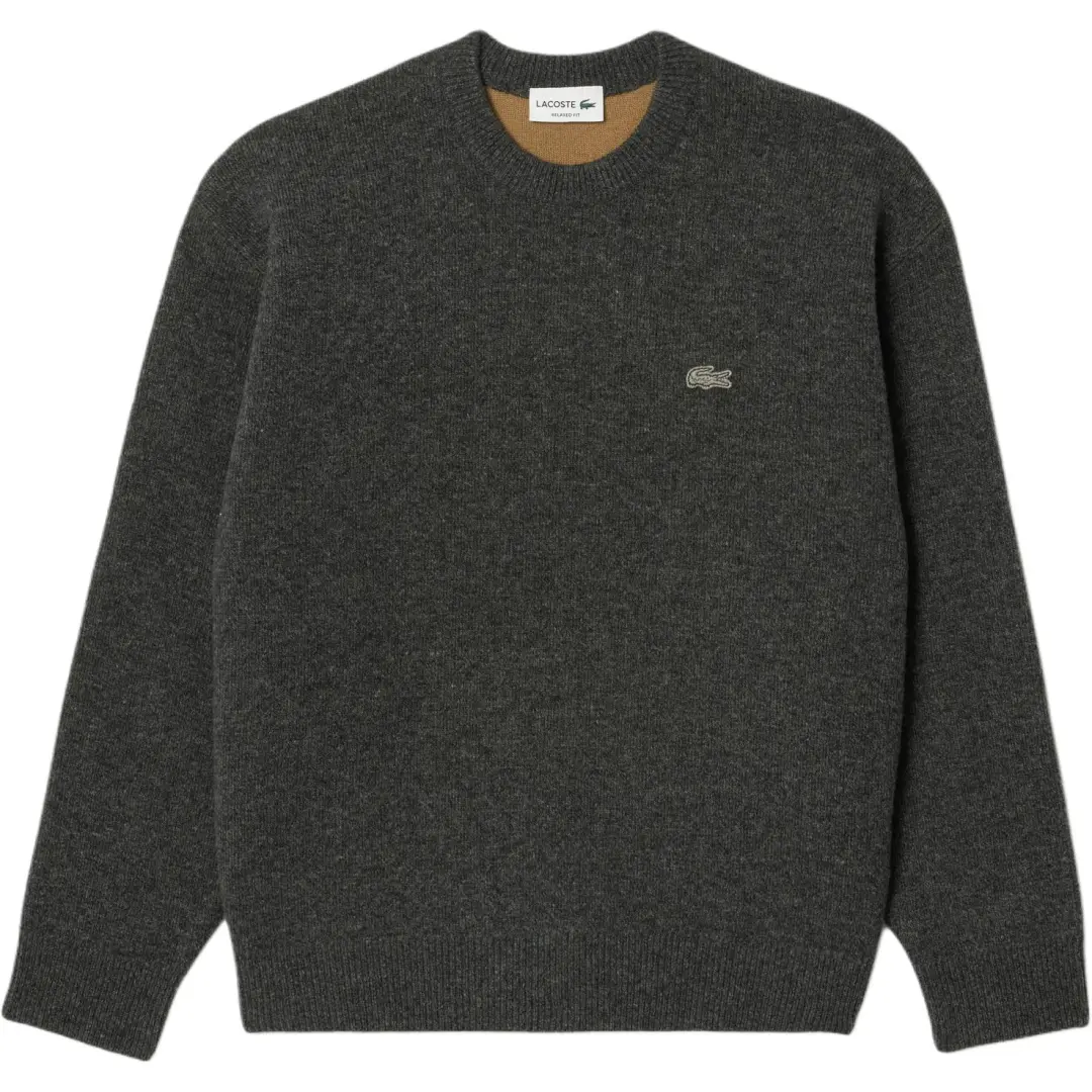 LACOSTE Sweater Men's Dark Gray