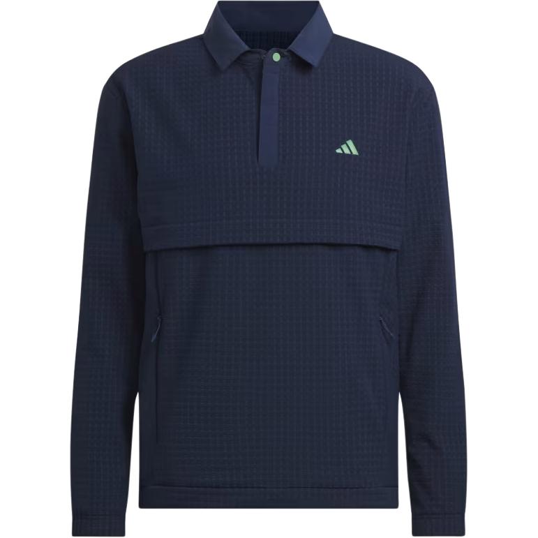 Adidas Free Shipping With AdiClub Ultimate365 Tour WIND.RDY Quarter Zip Pullover