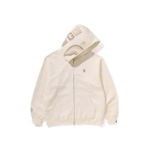 Bape Ape Head One Point Shark Zip Hoodie