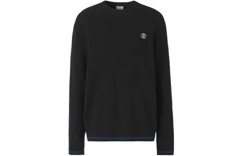 Burberry logo-detail cashmere sweater