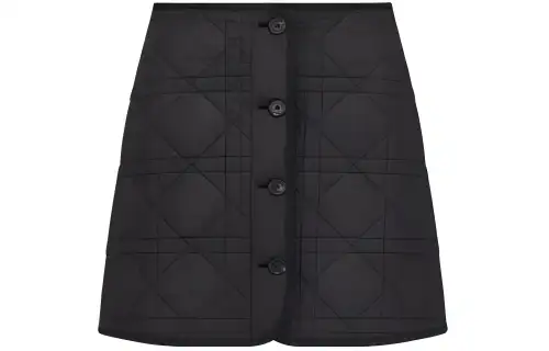 DIOR Casual Short Skirts Women's Black