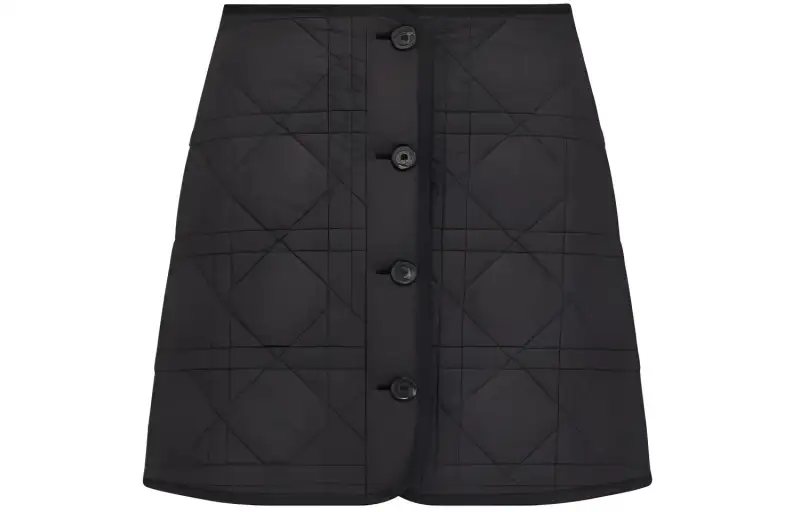 DIOR Casual Short Skirts Women's Black