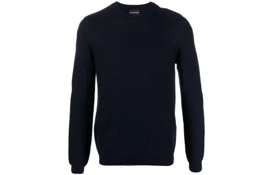 EMPORIO ARMANI FW22 Sweater Men's Marine Blue