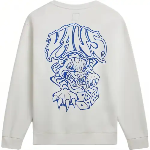 Vans Dunton Relaxed Crew Sweatshirt Men's White
