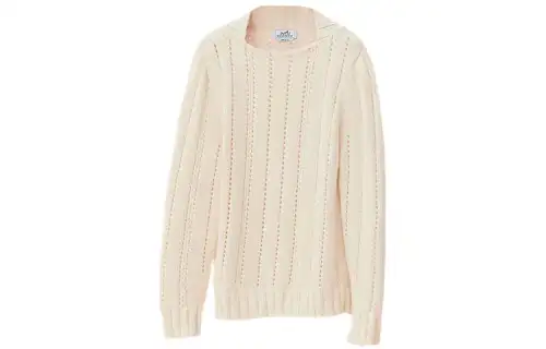 HERMES SS22 Knitwear Men's Light Beige
