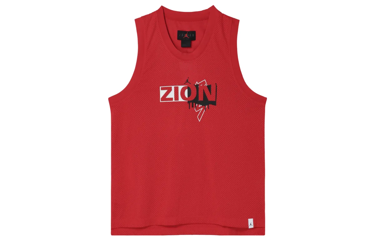 Jordan Zion Tank Tops Men's Red