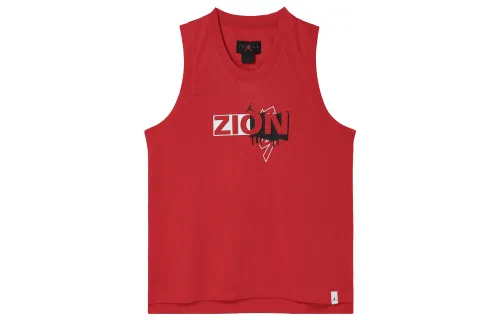 Jordan Zion Tank Tops Men's Red