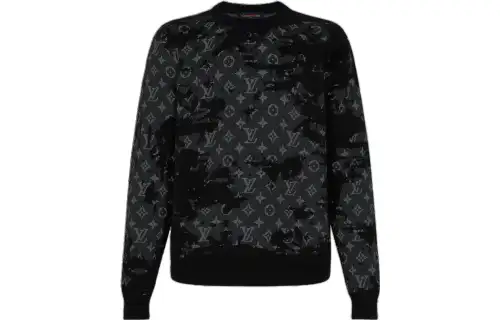 LOUIS VUITTON SS22 Sweater Men's Black