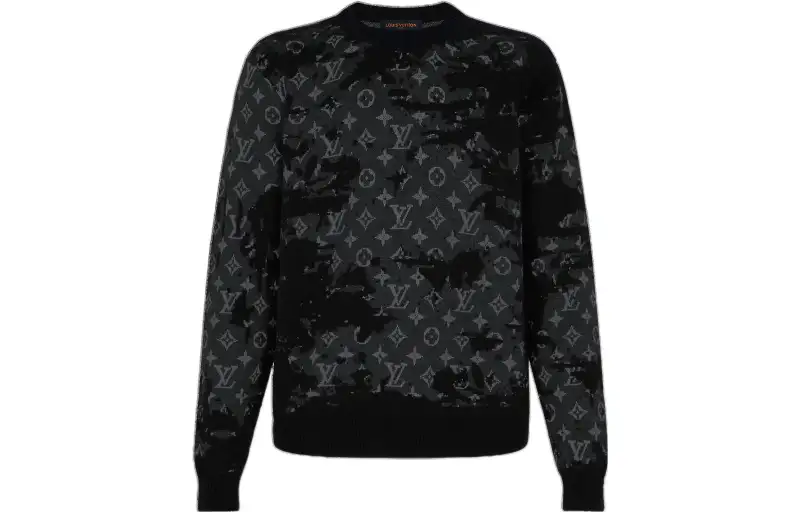 LOUIS VUITTON SS22 Sweater Men's Black