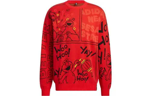 Adidas Neo x SESAME STREET Sweater Unisex Red