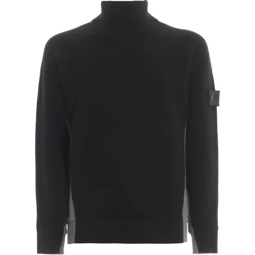 STONE ISLAND Sweater Men's Black