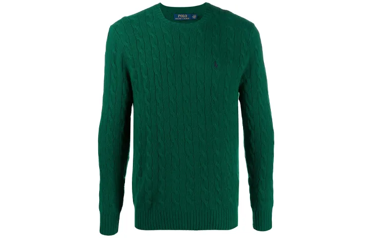Polo Ralph Lauren cable-knit crew-neck sweater